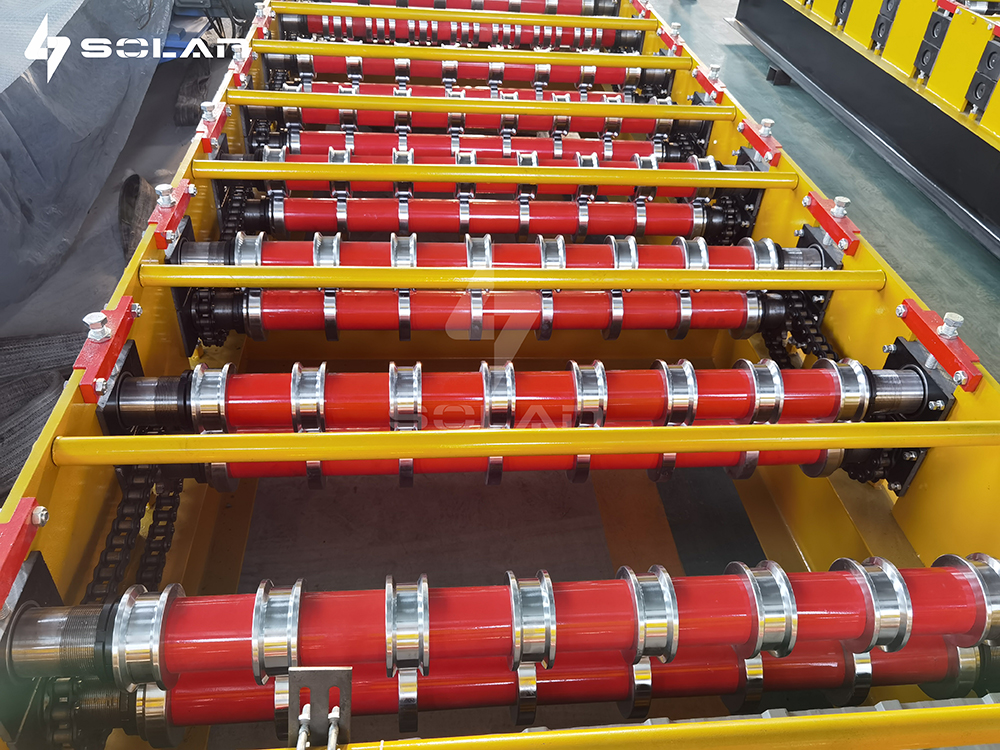 rollers of IBR metal roof panel machine